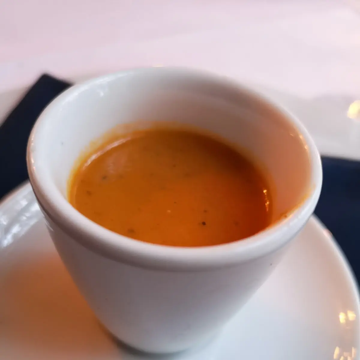 Amuse Bouche Tomato, HOB NOB Restaurant