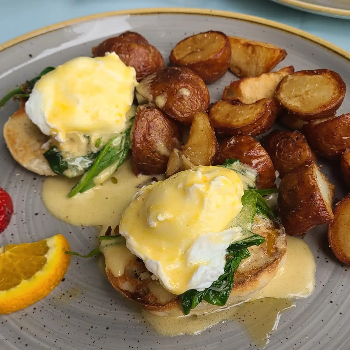 Eggs Benedict, HOB NOB Restaurant