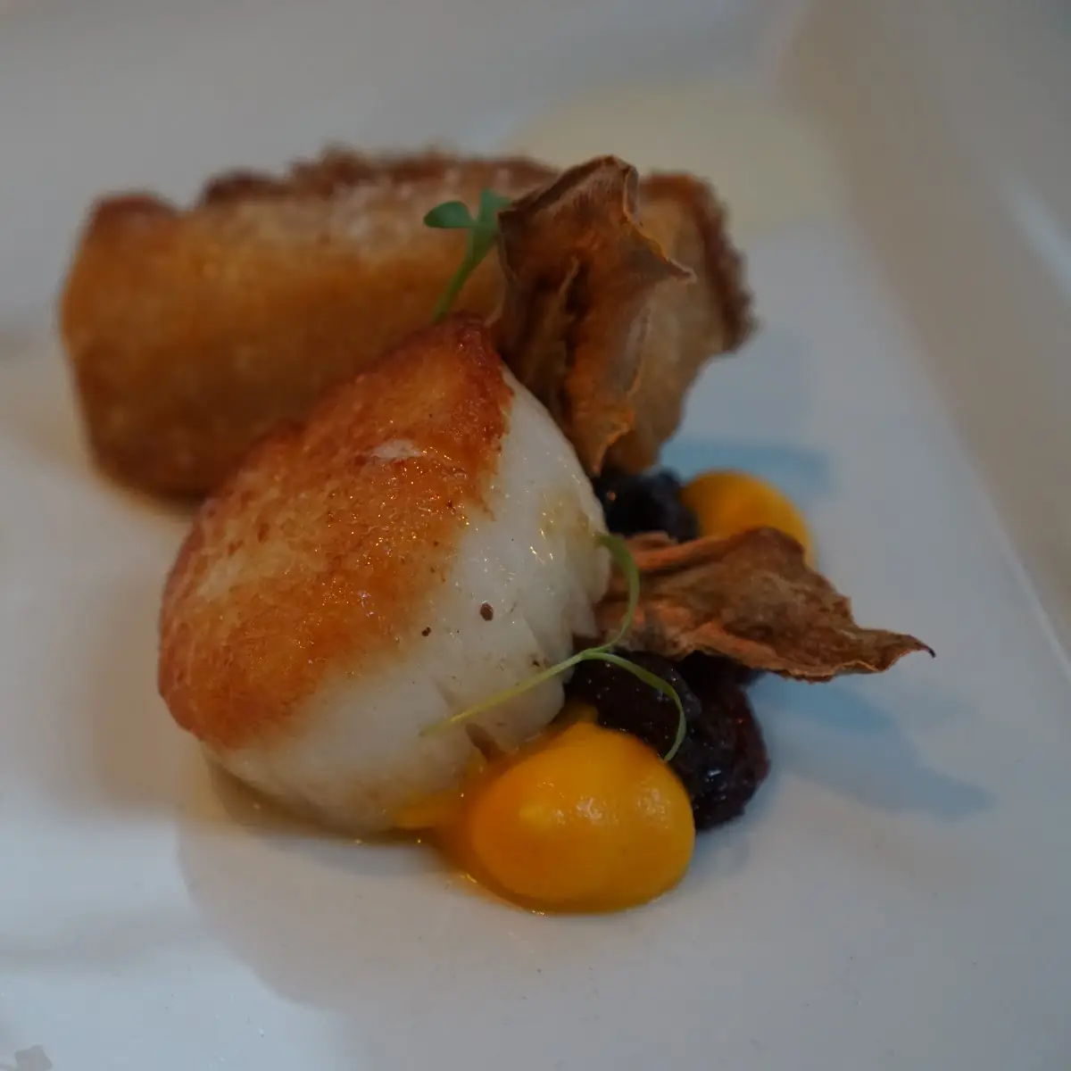 Pork Prescoff Croquette, HOB NOB Restaurant