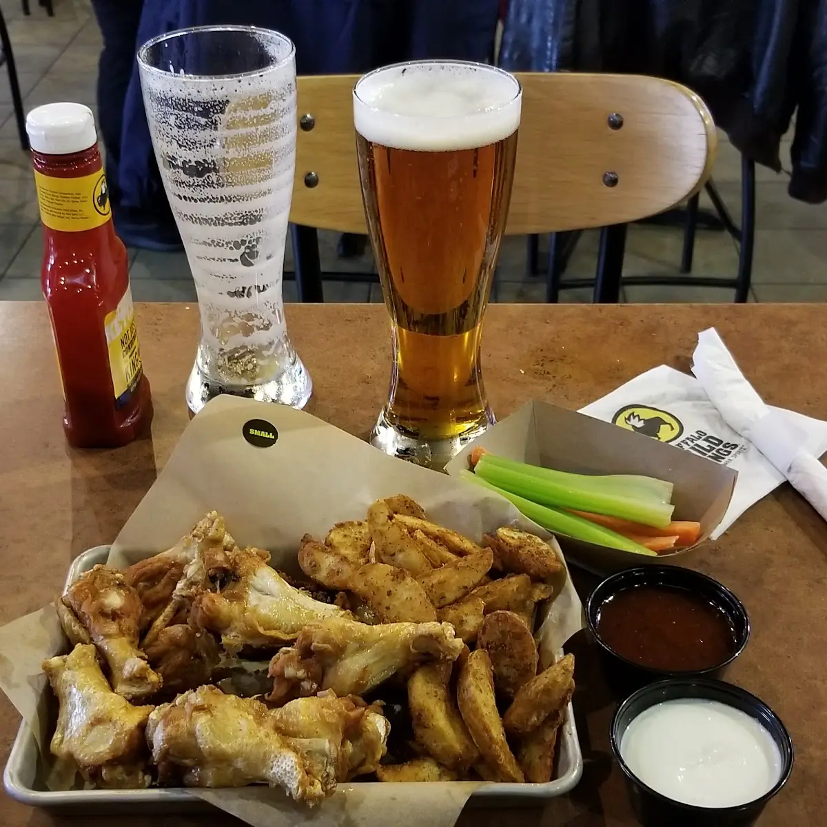 Chicken Wings Lagunitas IPA