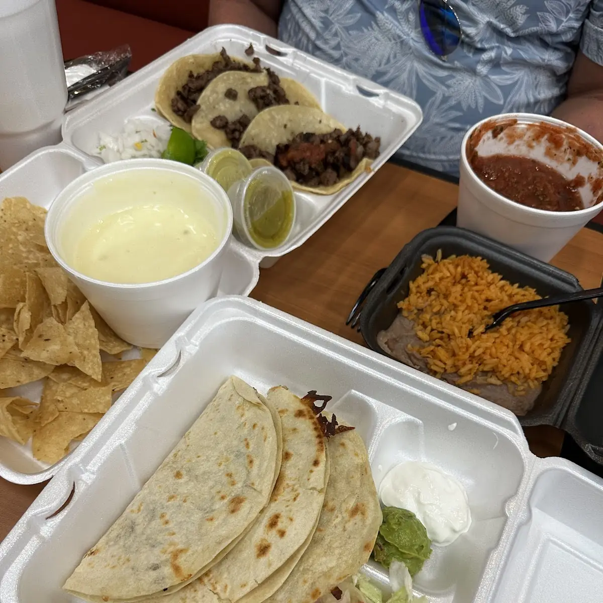 Chicken Quesadilla Plate