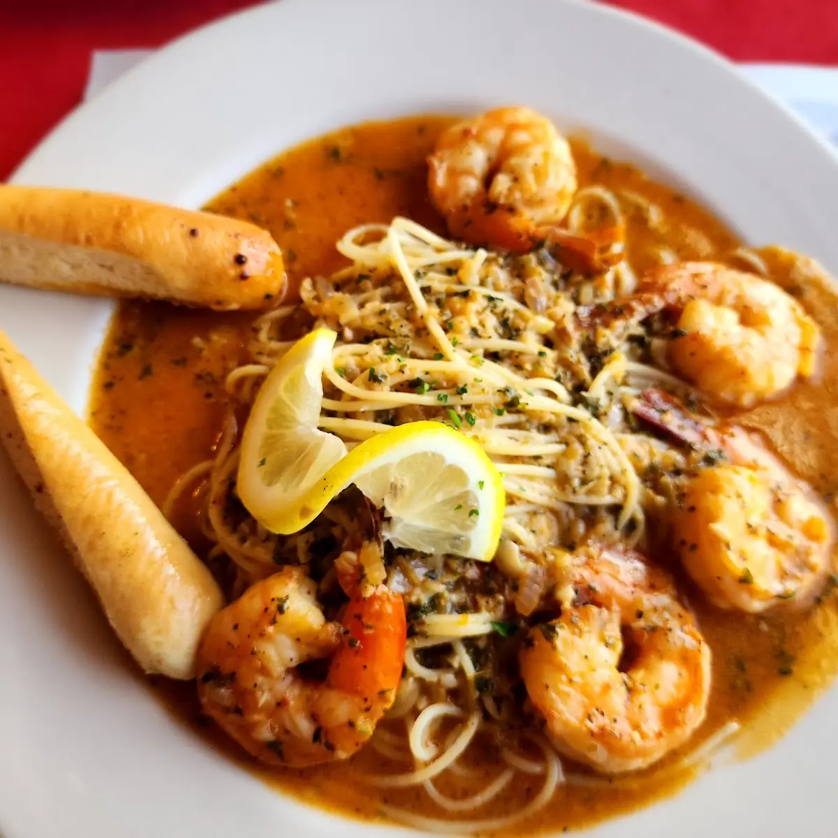 Shrimp Scampi Pasta