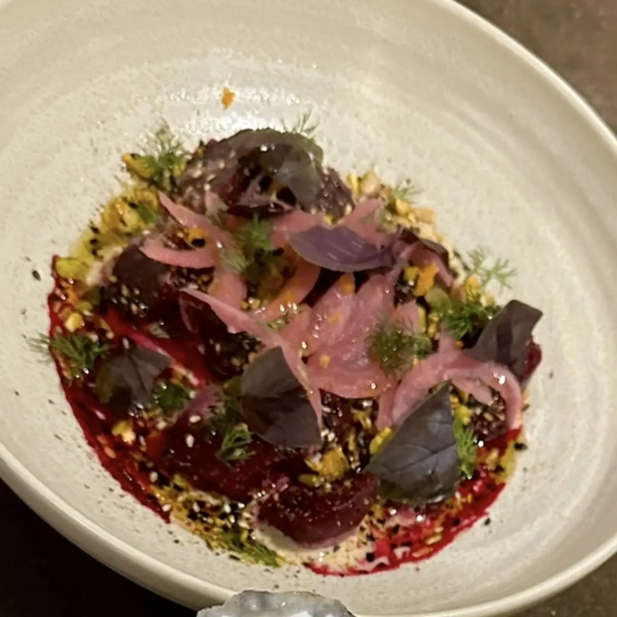 Spice Rubbed Tuna Sashimi