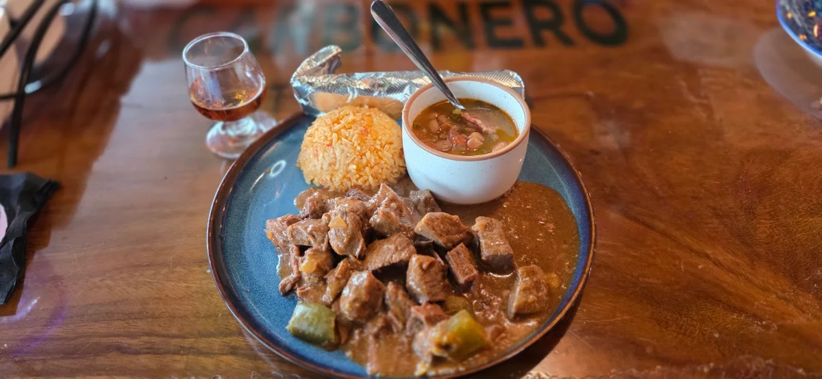 Carne Guisada Plate