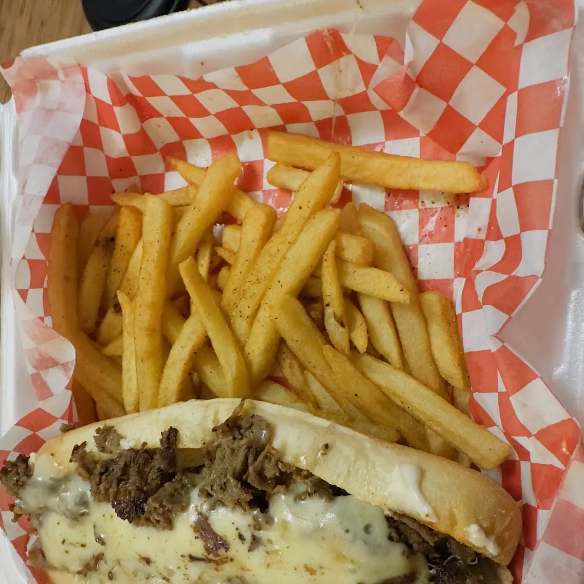 Philly Cheese Steak Sandwich