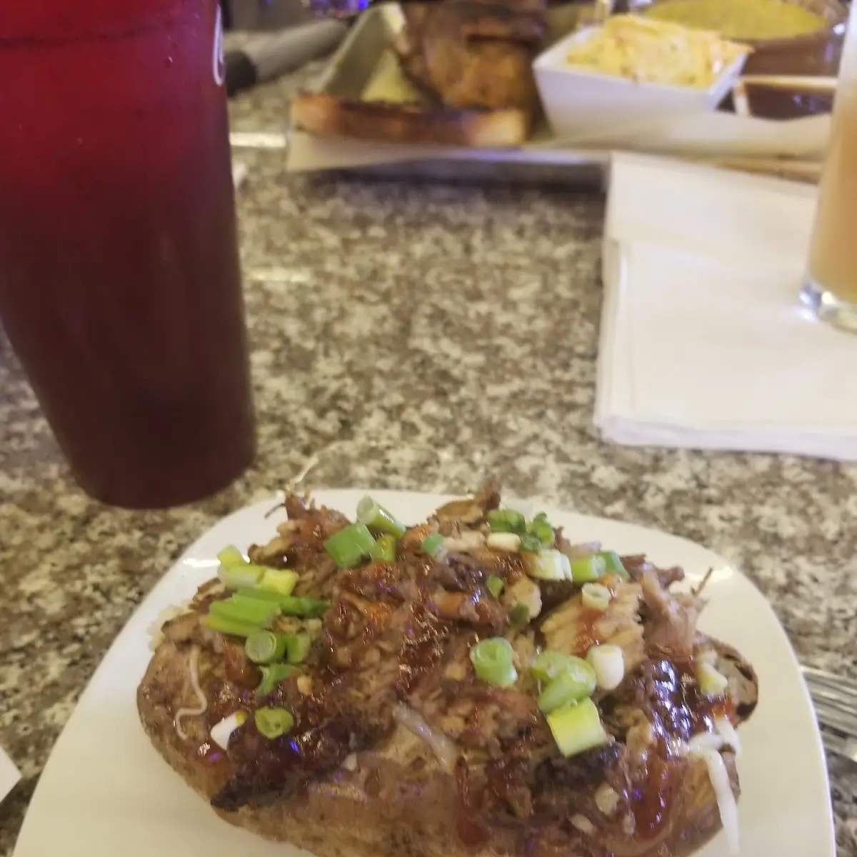Pulled Pork Baked Potato