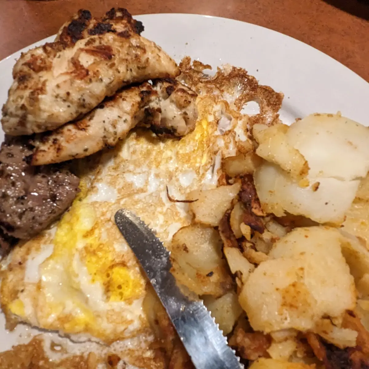 Sirloin Steak & Eggs