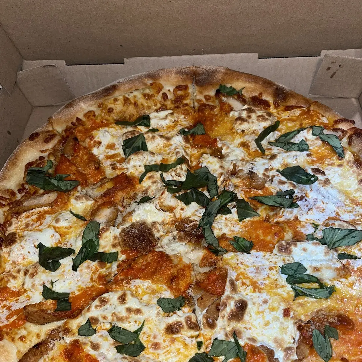 Drunken Crispy Chicken Pizza
