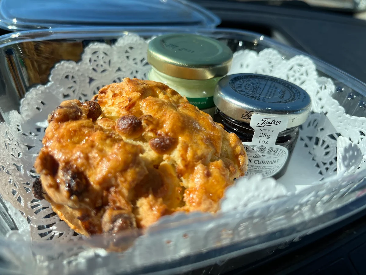 White Chocolate Scones