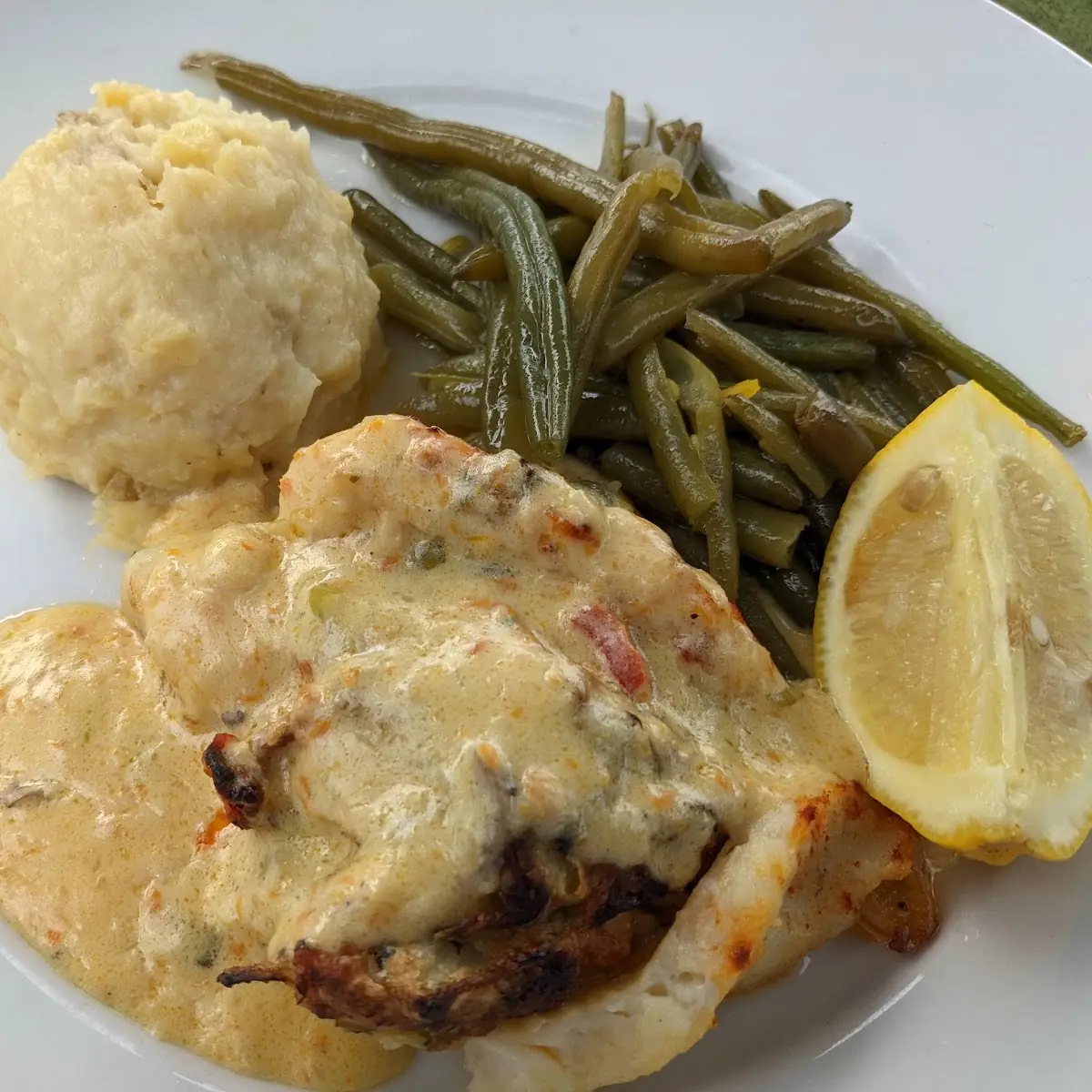 Lobster Stuffed Flounder