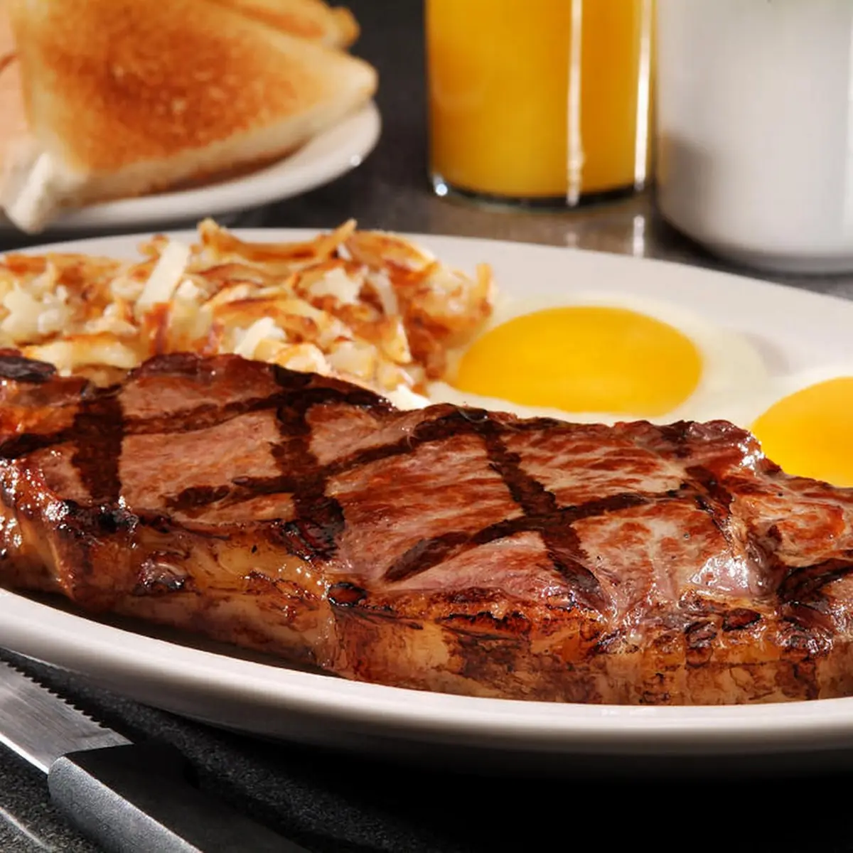 NY Strip & Eggs