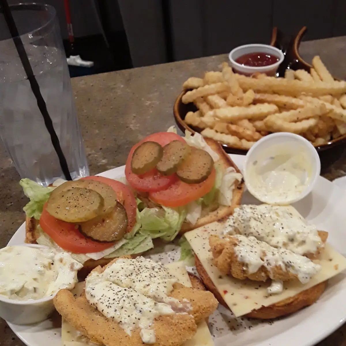 Super Custom Fish Sandwich Meal