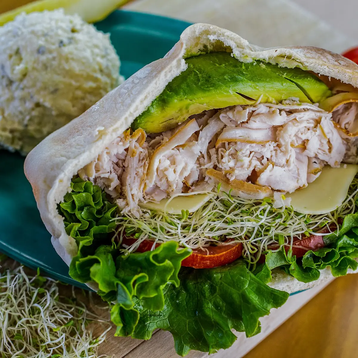 Chicken Avocado Pita