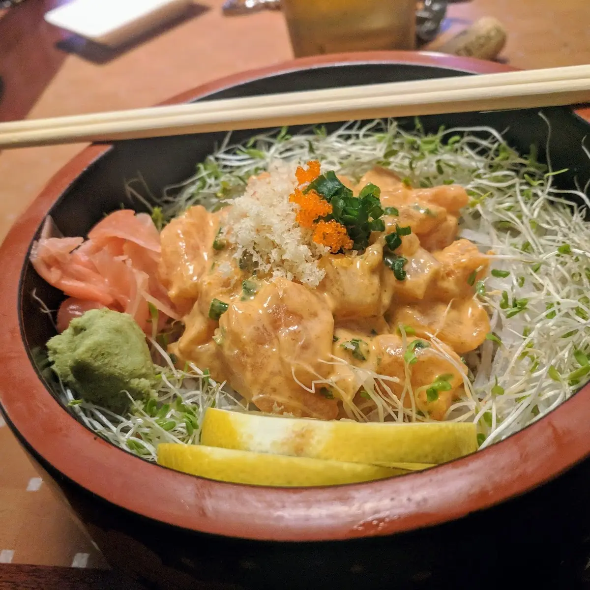 Spicy Salmon Don