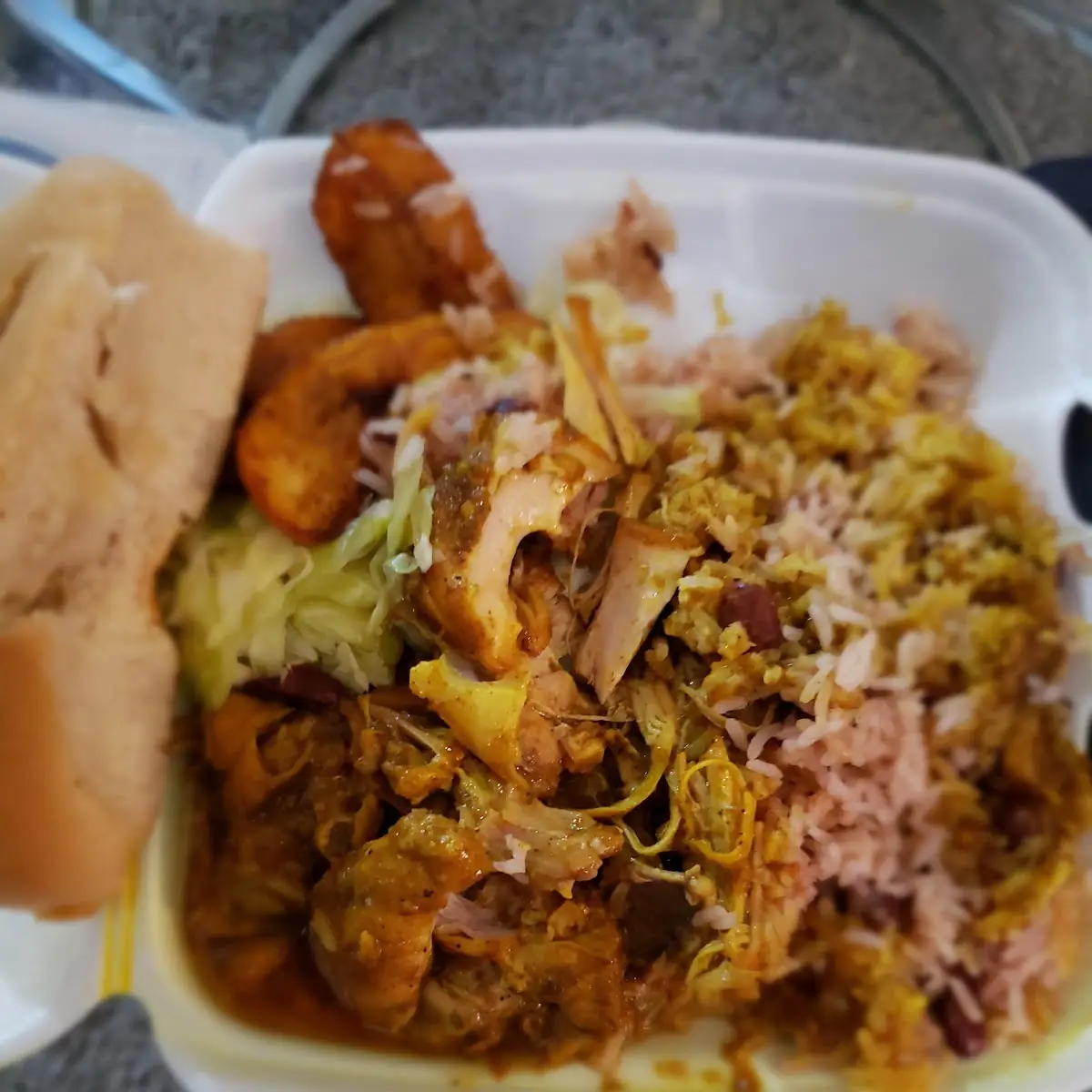 Curry Chicken Lunch