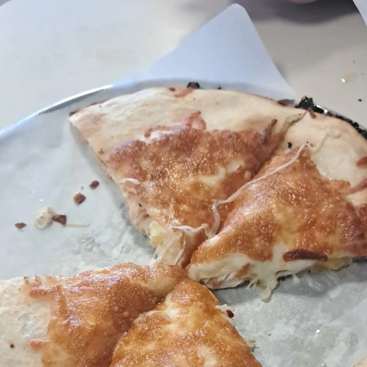 Five cheese quesadilla