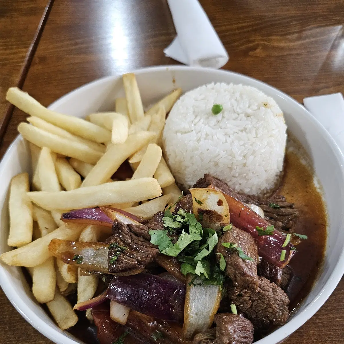 Lomo Saltado Sautéed Loin
