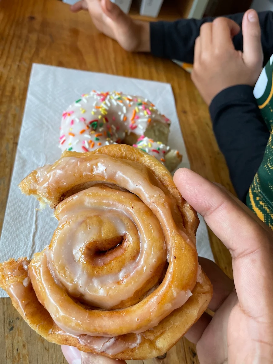 Glazed Cinnamon Roll