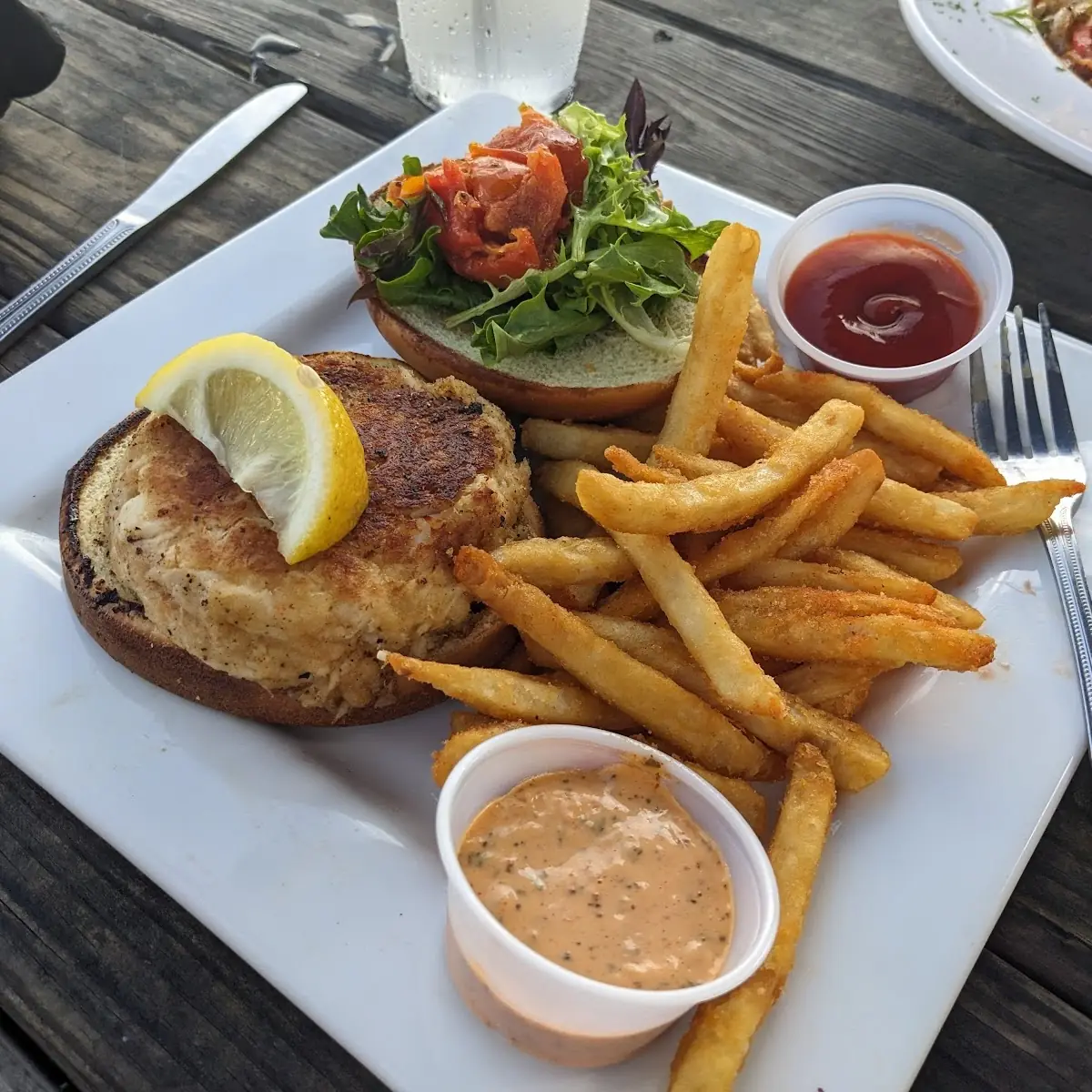 Crab Cake Sandwich