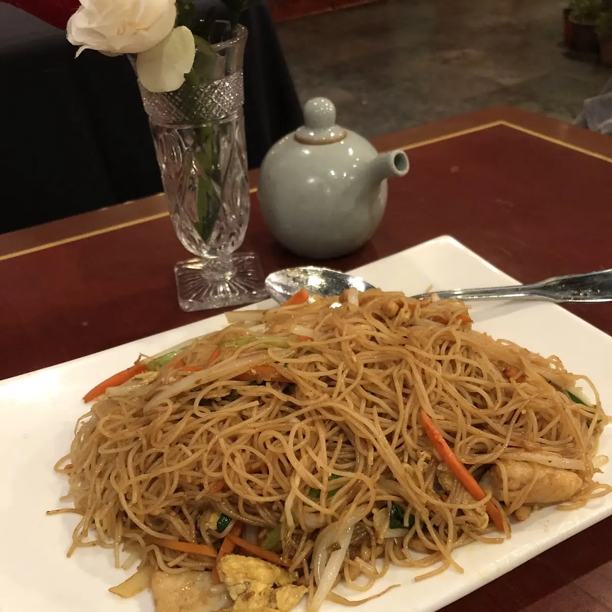 Rice Noodles with Chicken
