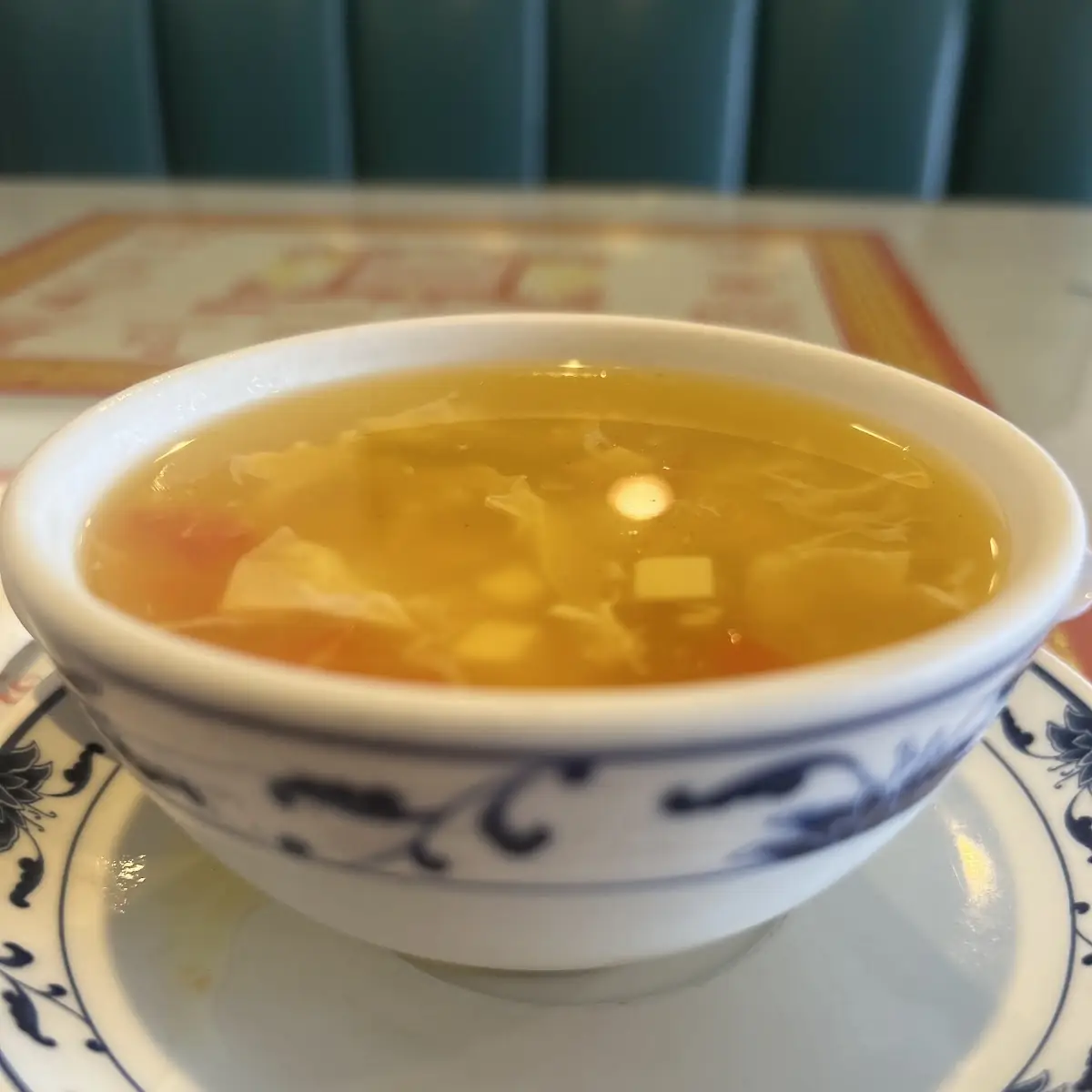 2. Seafood with Bean Curd Soup