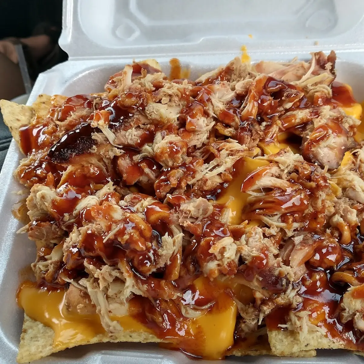 BBQ Chicken Nachos