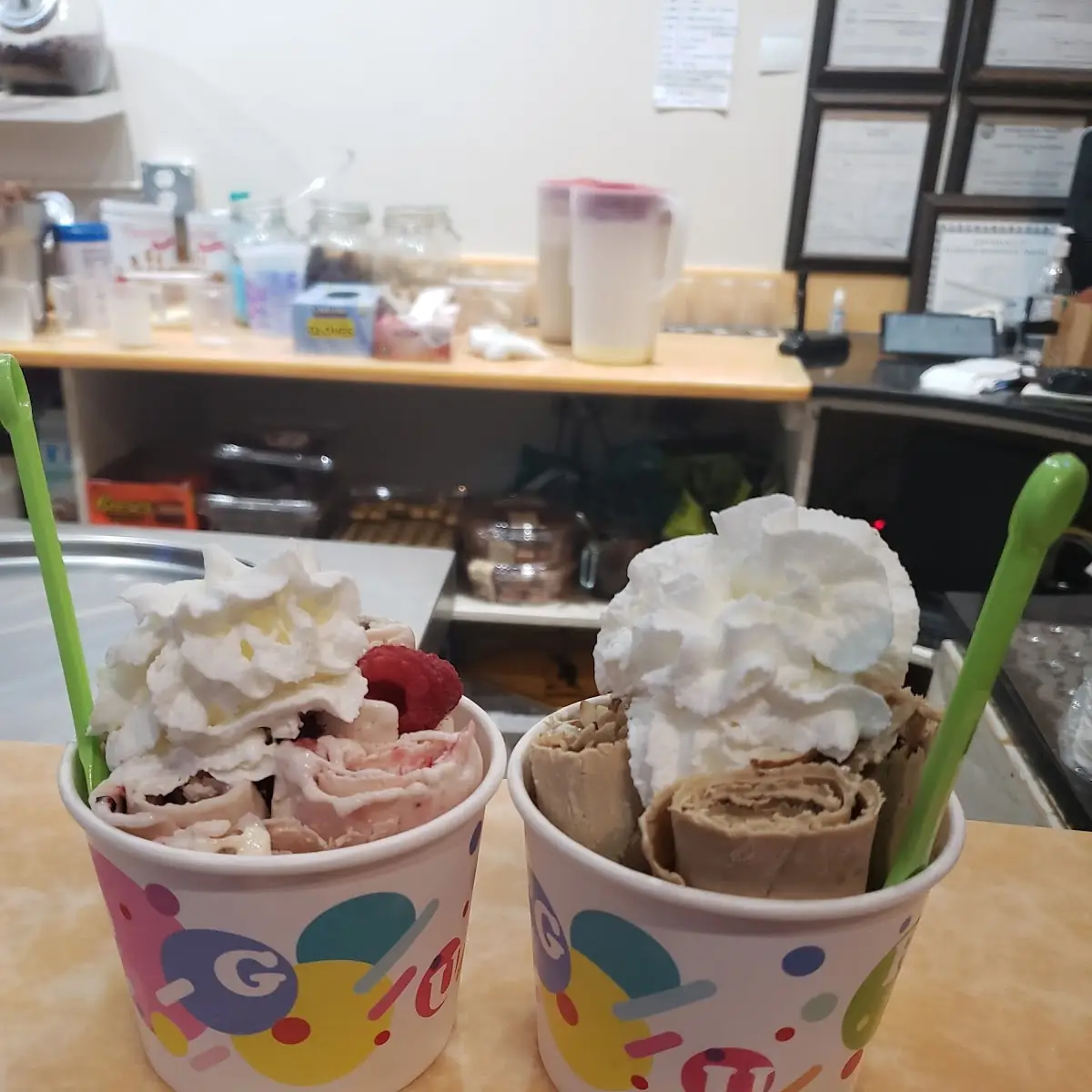 Strawberry & Blueberry and Peanut Butter Cup