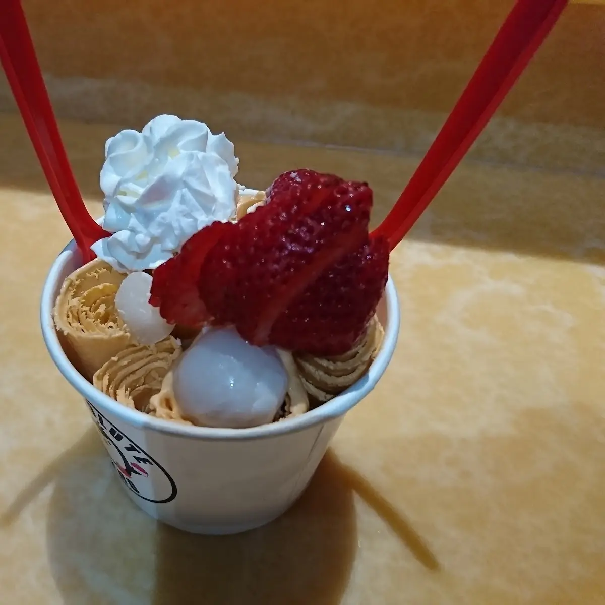 Thai Iced Tea Flavored Ice Cream