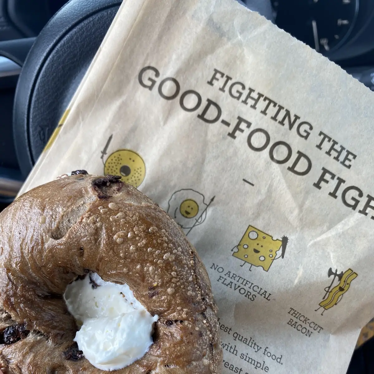 Chocolate Chip Bagel