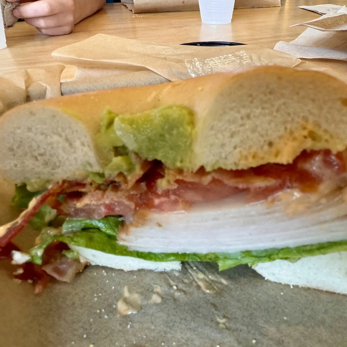 Turkey Bacon & Avocado Sandwich