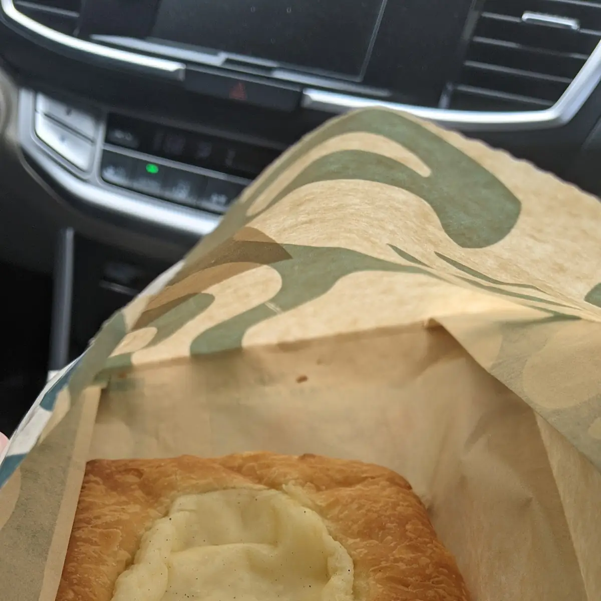 Warmed Cream Cheese Danish