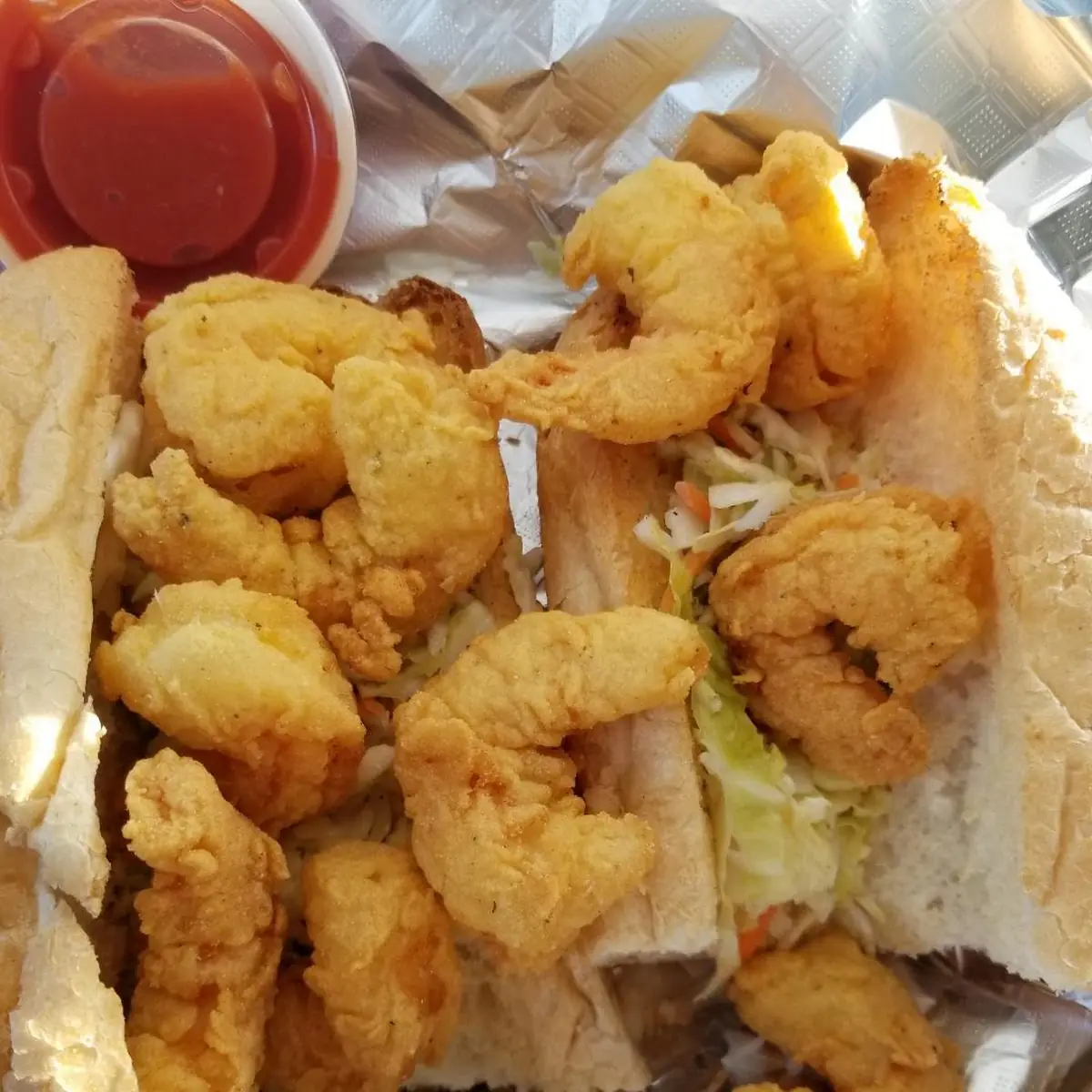 Fried Shrimp PO Boy
