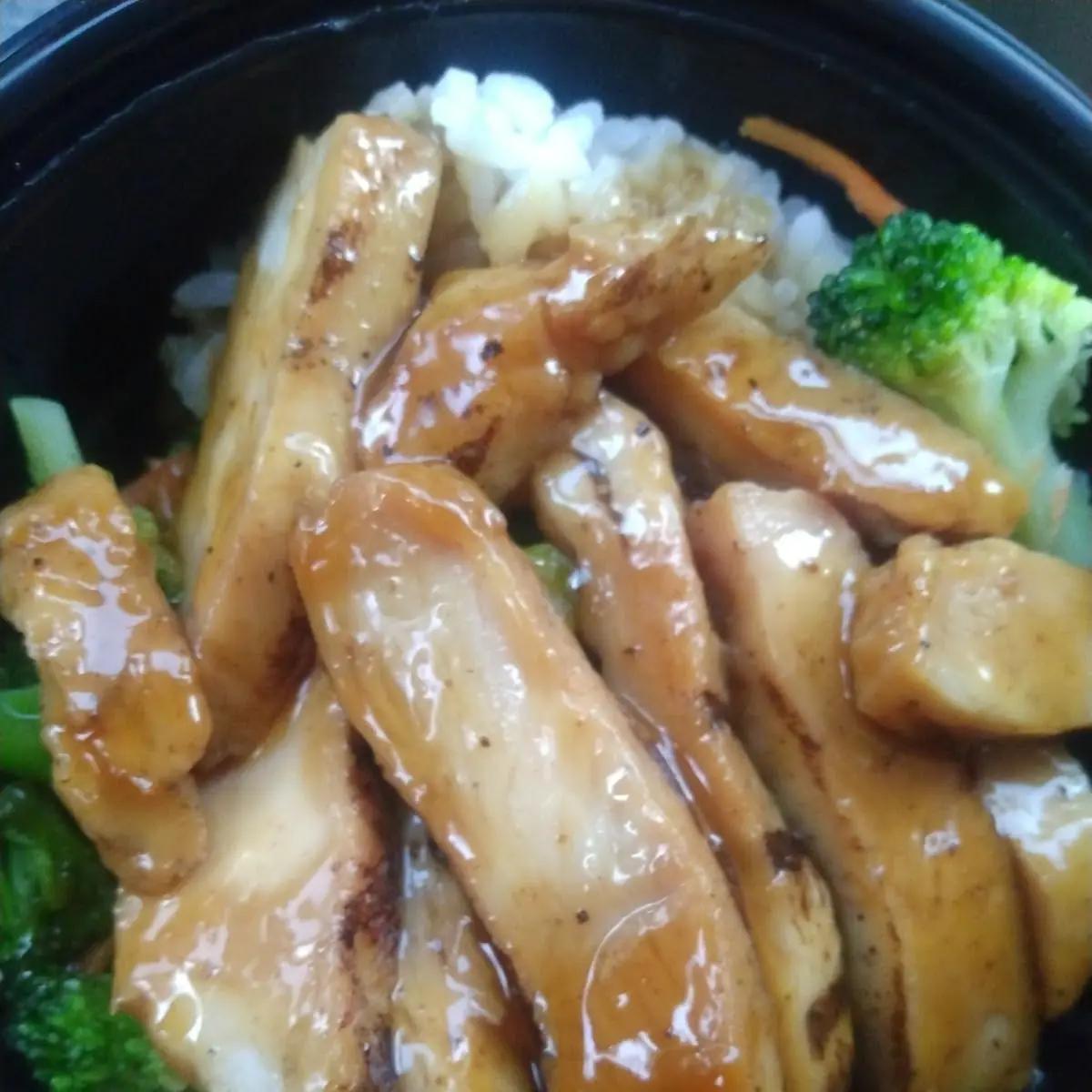 Terriyaki Chicken Rice Bowl with Veggies