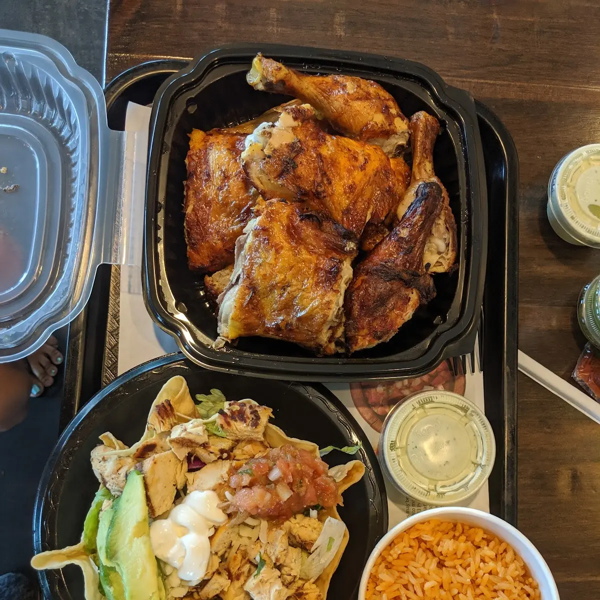 10 pcs Chicken and Double Chicken Tostada Salad