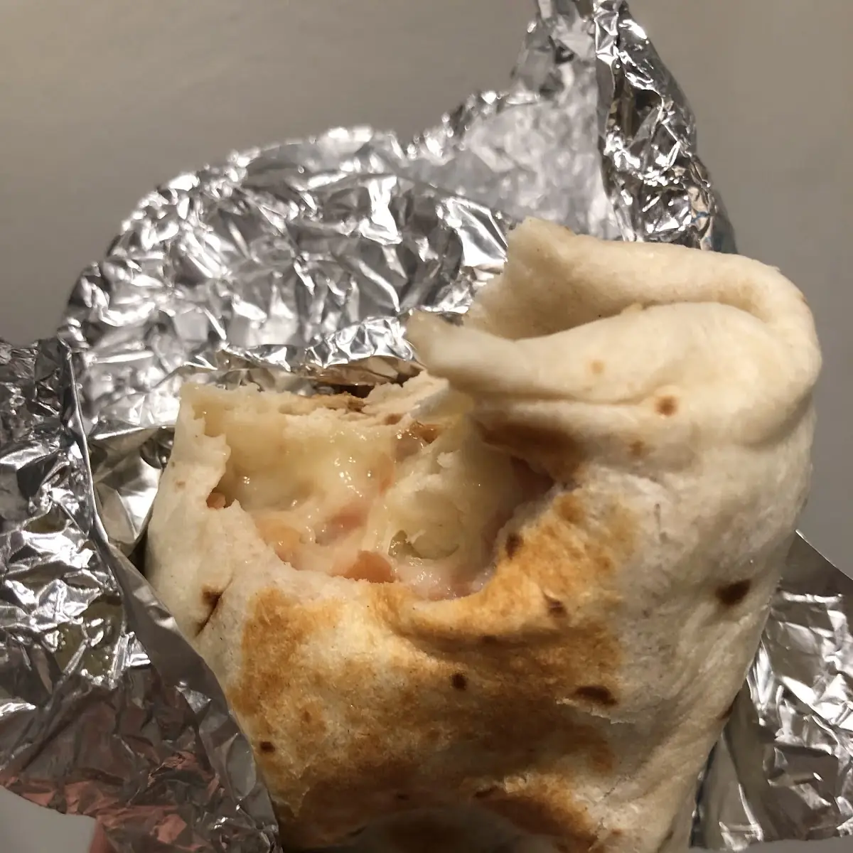 Chicken Bean Cheese Burrito