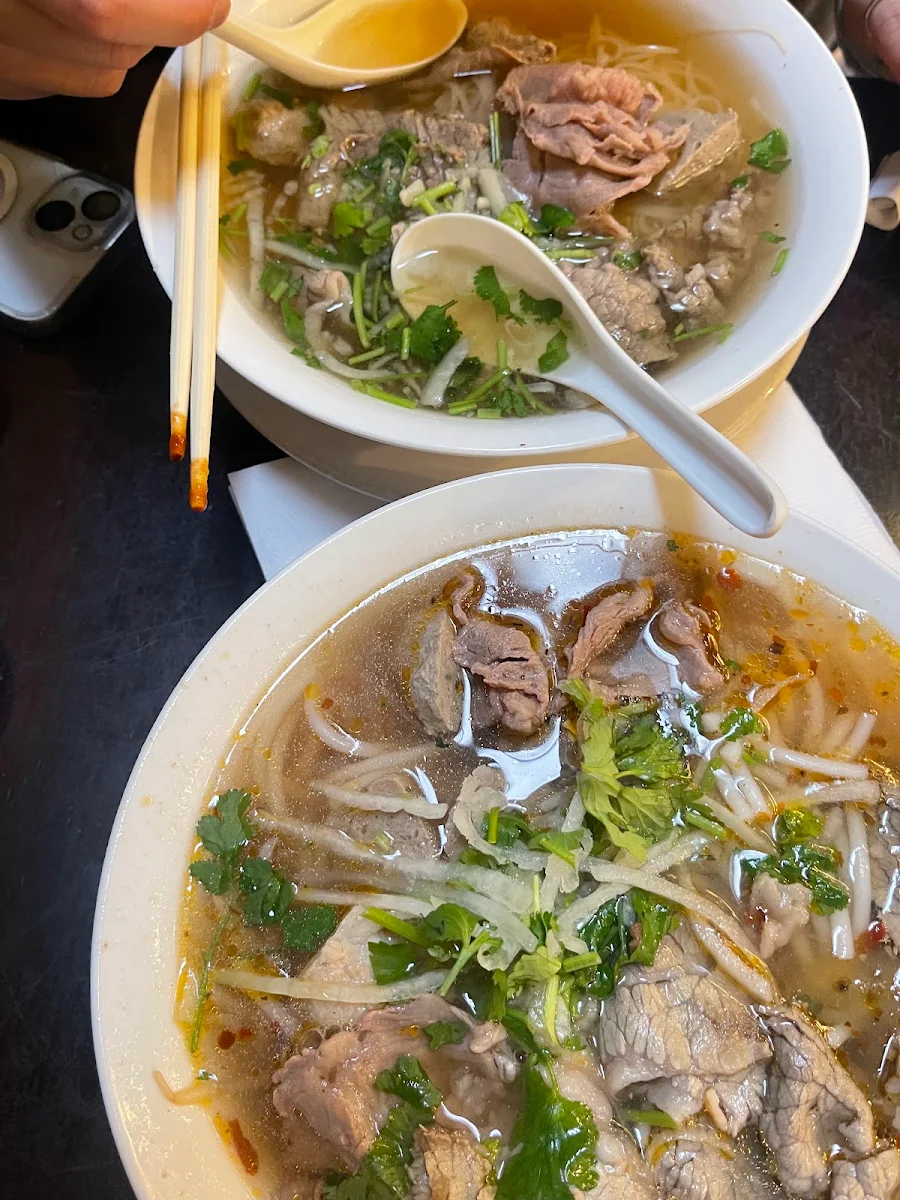 Beef Brisket Noodle Soup, Joyeaux Café & Restaurant
