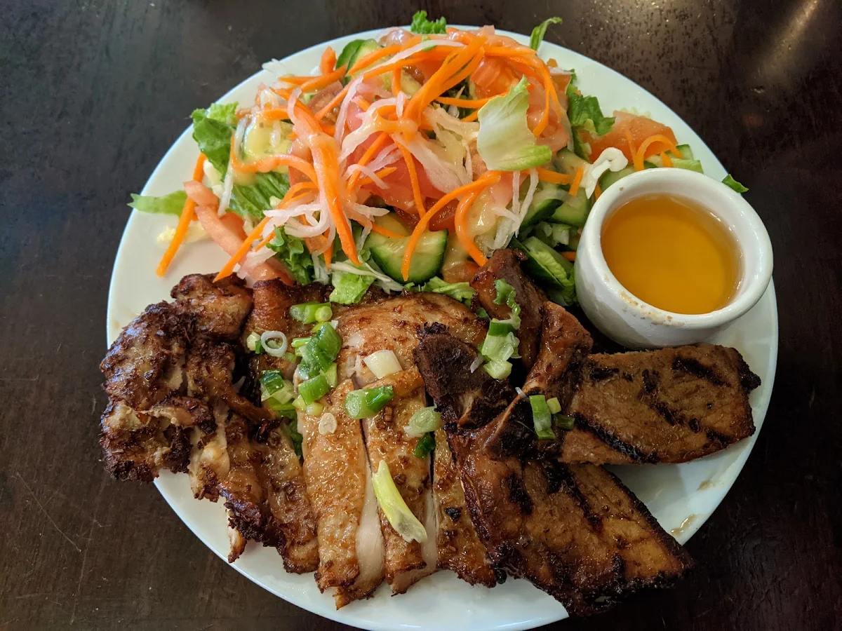Lemongrass Pork Chop on Rice, Joyeaux Café & Restaurant