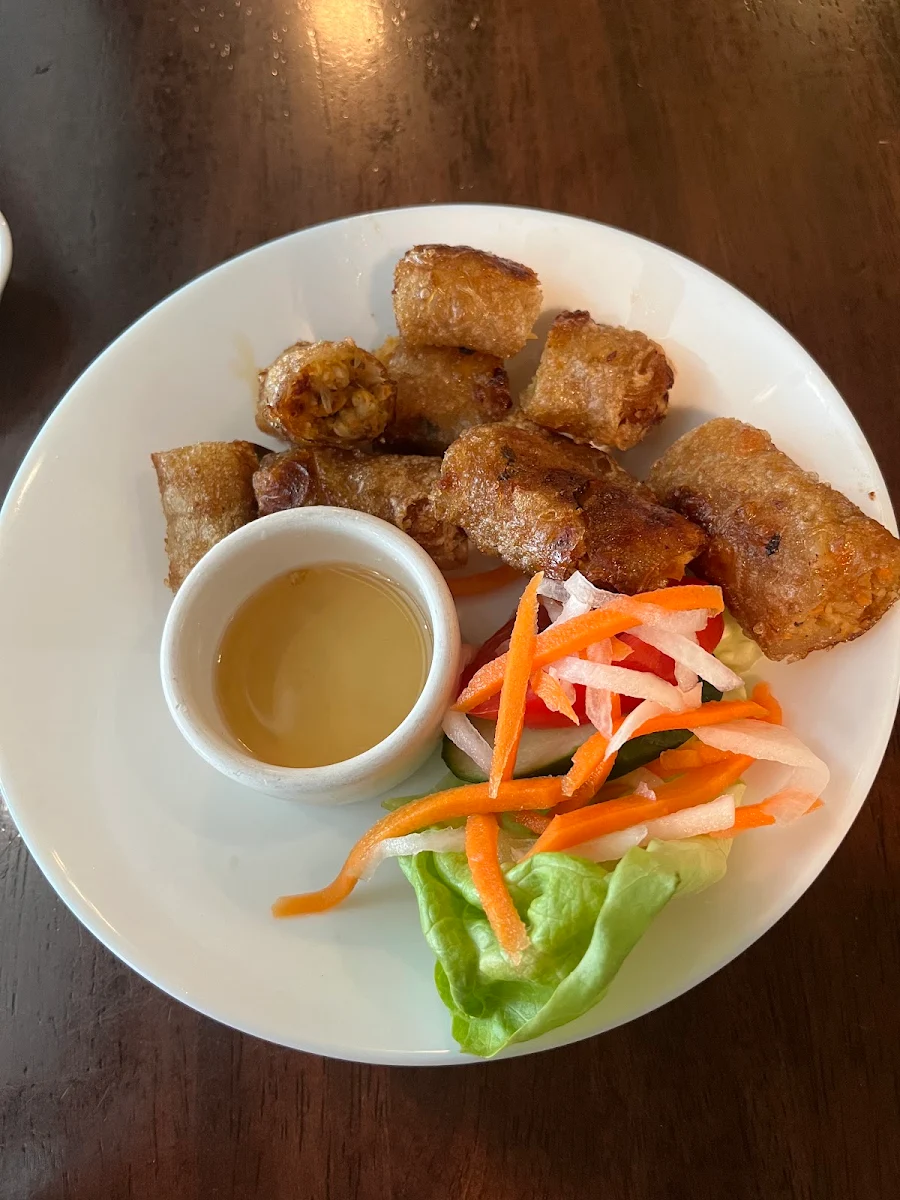 Veg Spring Rolls, Joyeaux Café & Restaurant