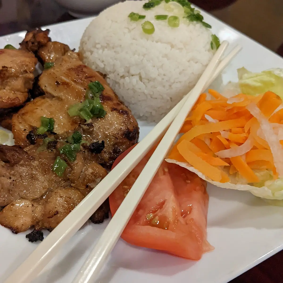 Ginger Chicken and Broken Rice