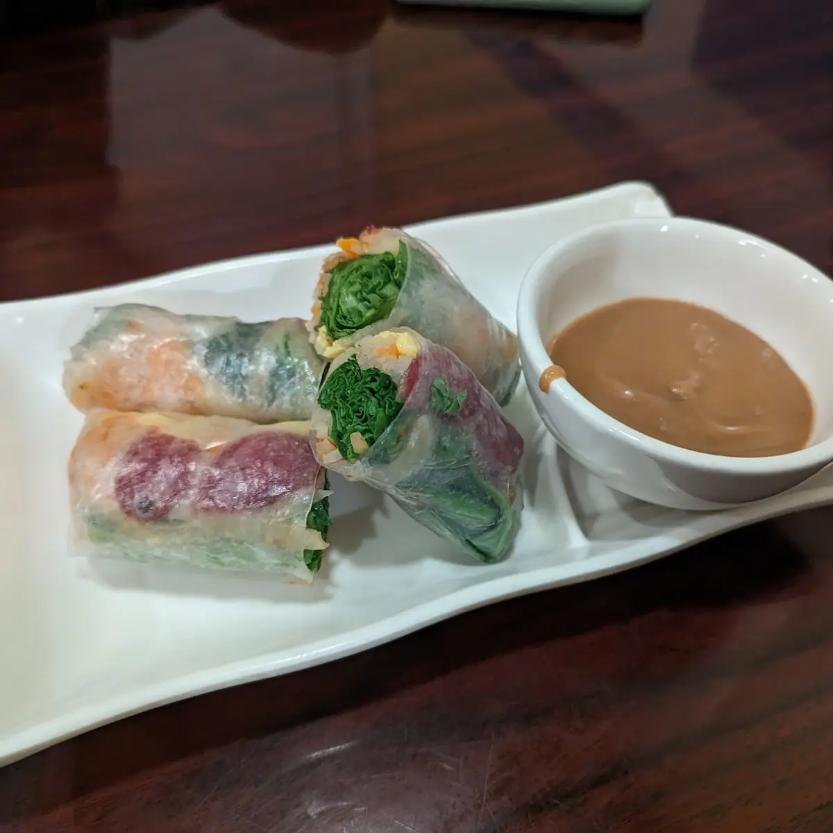 Summer Rolls with Jicama