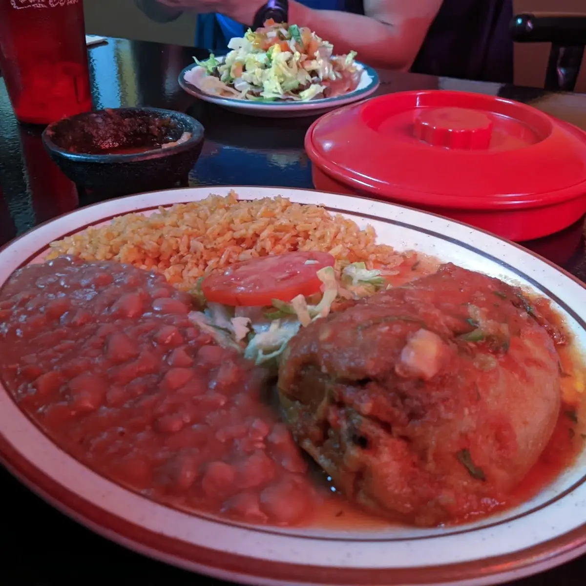 Chile Relleno Platter
