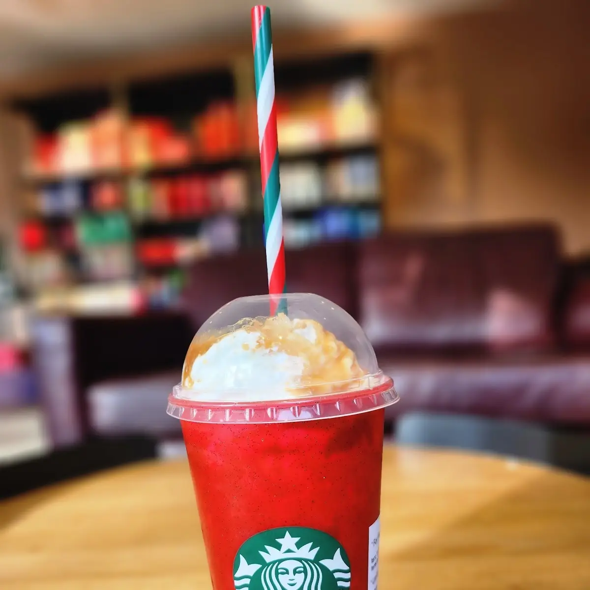 Strawberry Crème Frappuccino Blended Beverage