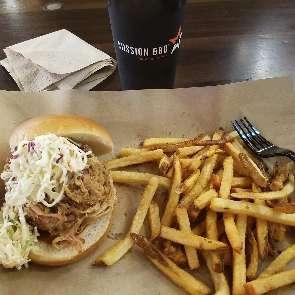 Pulled Pork Sandwich Combo