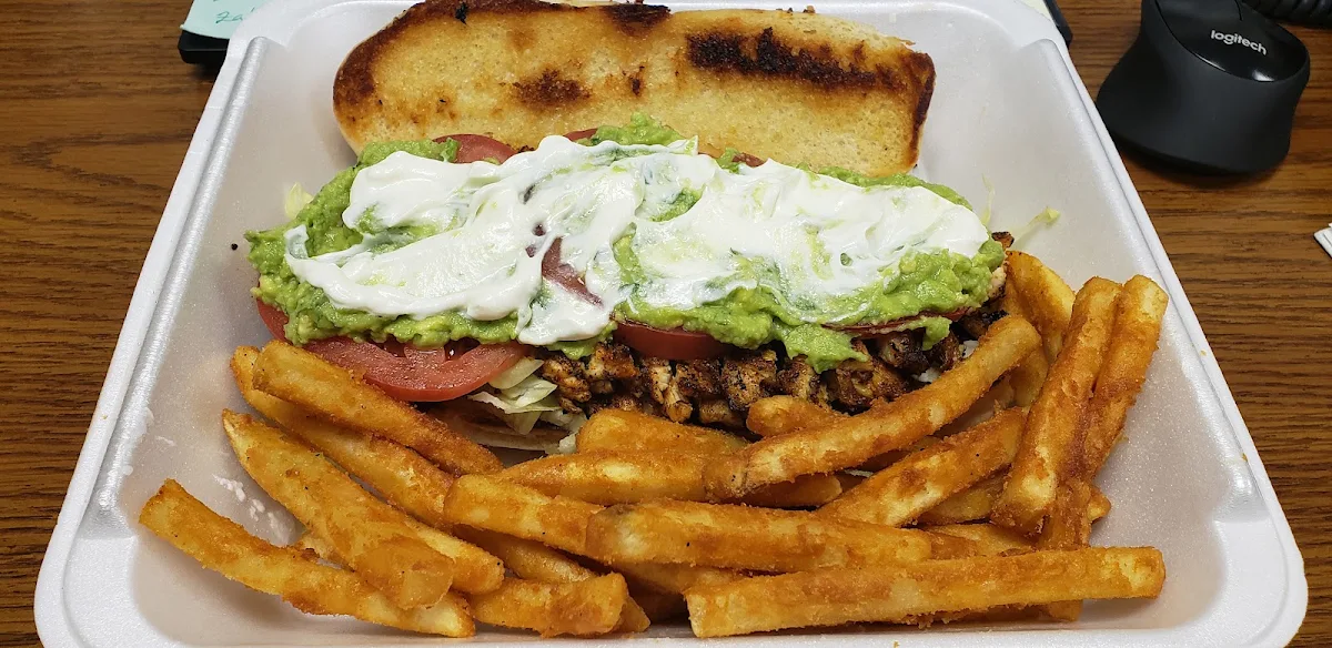 Blackened Chicken Torta