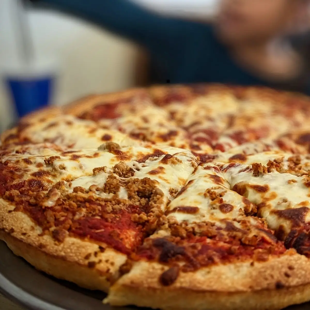 Sausage Pan Pizza