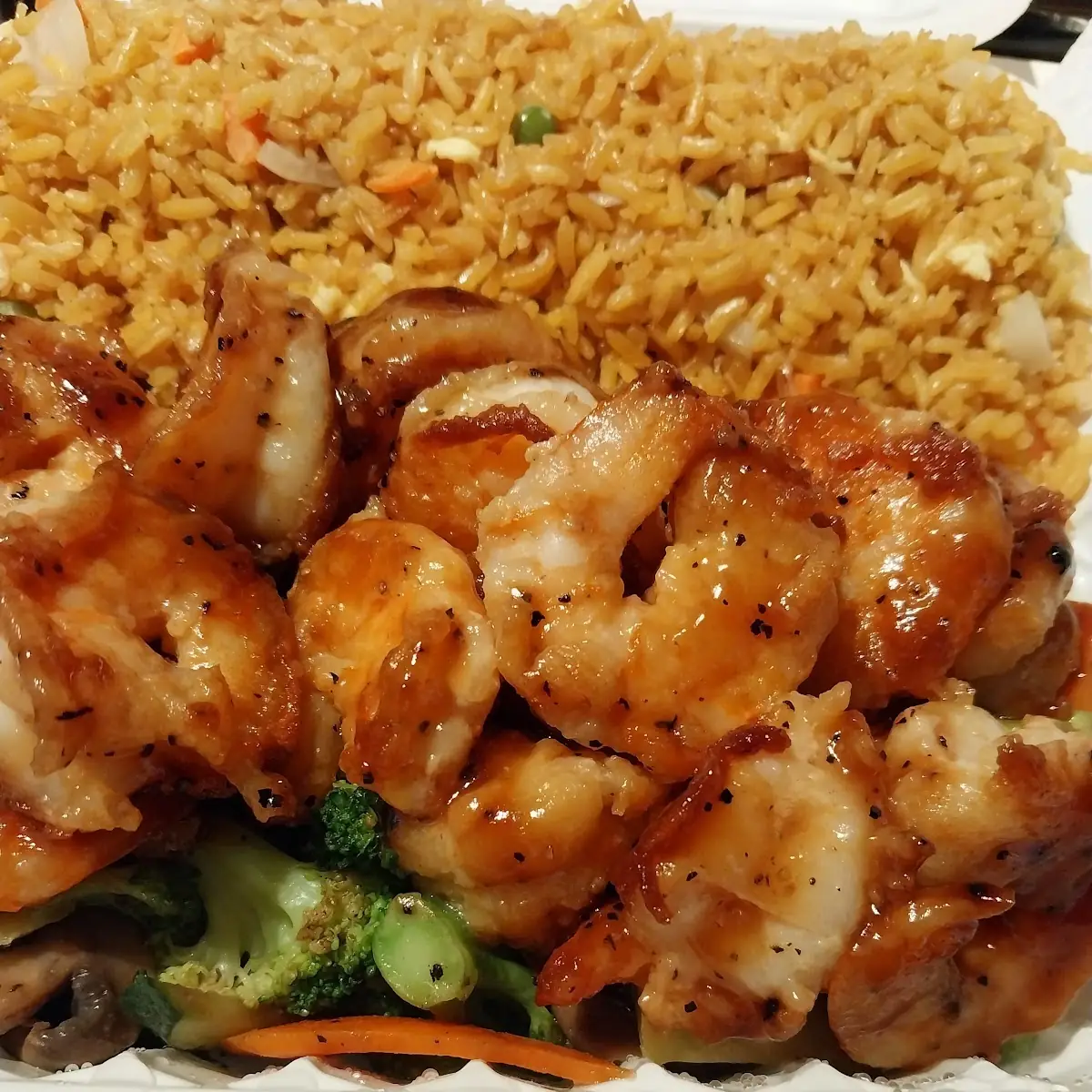 Hibachi Shrimp Fried Rice