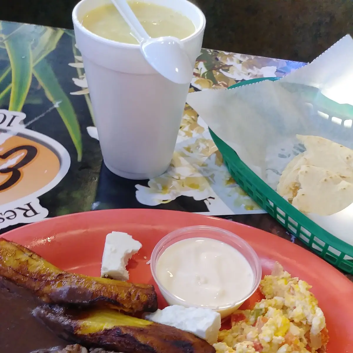 Salvadoran Style Breakfast