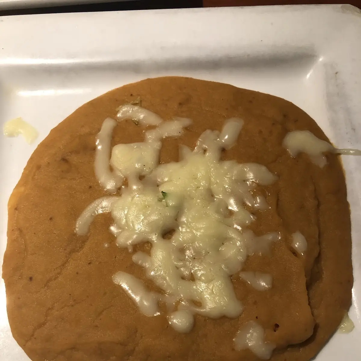 One Chalupa One Chile Relleno and Refried Beans