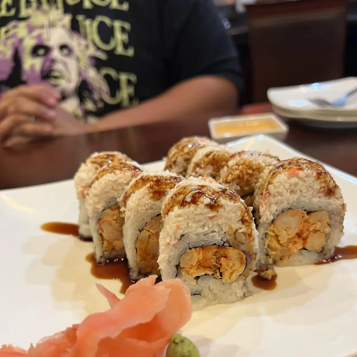 Yellow Tail Sushi Roll
