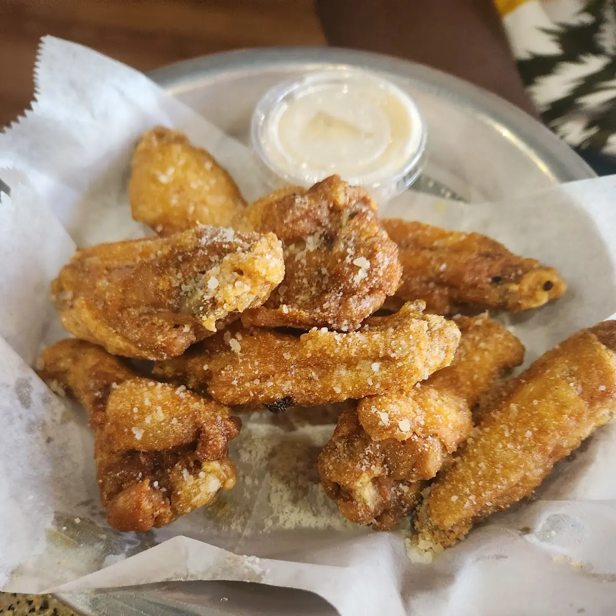 Chicken Wings Parmesan
